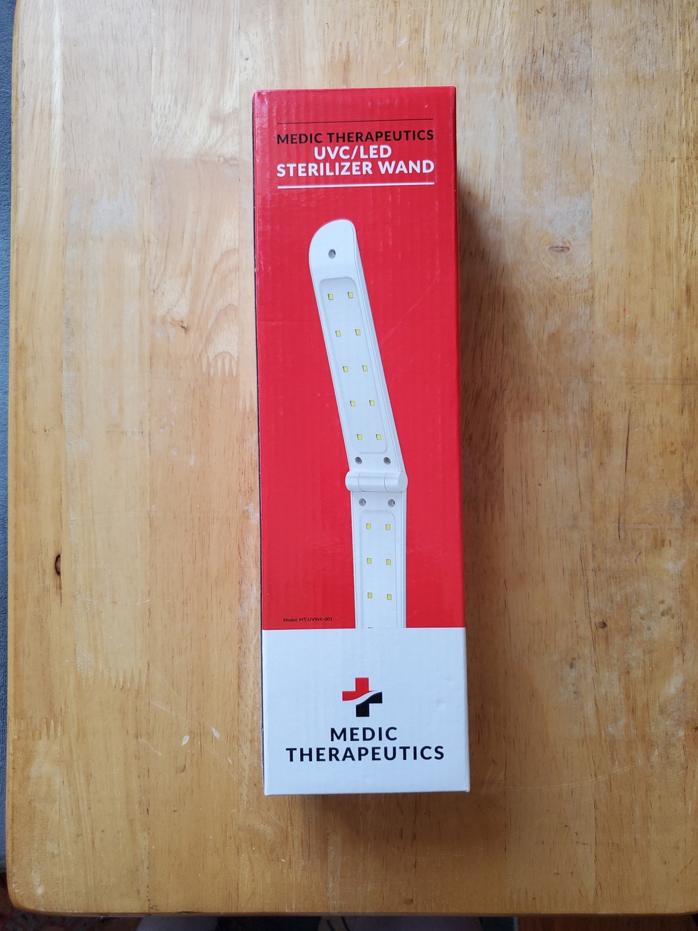MEDIC THERAPEUTICS UVC/LED Sterilizer Wand - New In Box